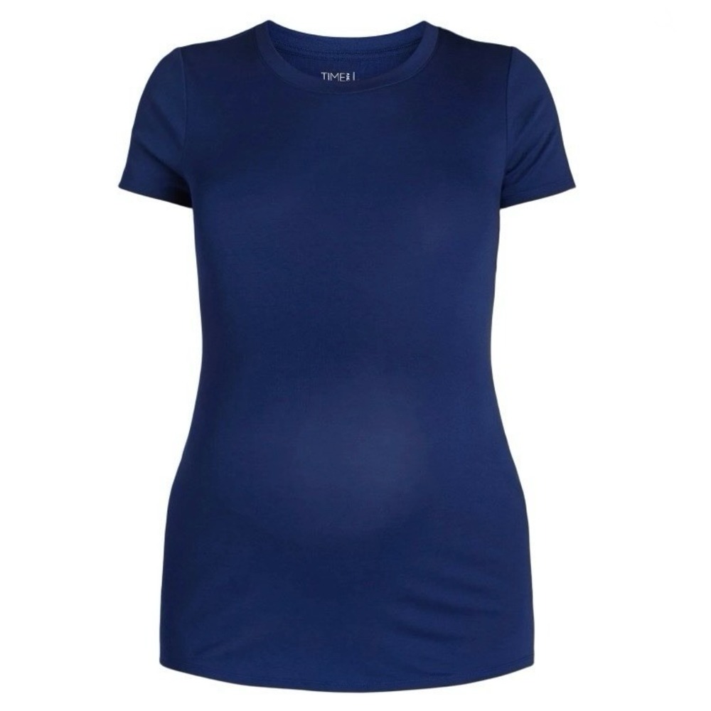 Time and Tru Womens Maternity Tee with Short Sleeves Small 4-6 New with Tags